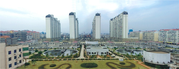 江西最大污水處理廠——南昌朝陽污水處理廠二期工程（省、市優(yōu)良工程，獲滕王閣杯）